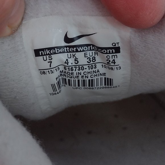 Nike Air Max 90 Essential White Green Abyss Gray & Black Sneakers - Picture 7 of 11